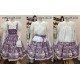Twilight Crush Grape Pastoral Song Skirt Salopette JSKs(Reservation/3 Colours/Full Payment Without Shipping)